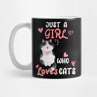 Just A Girl Who Loves Cats Mug